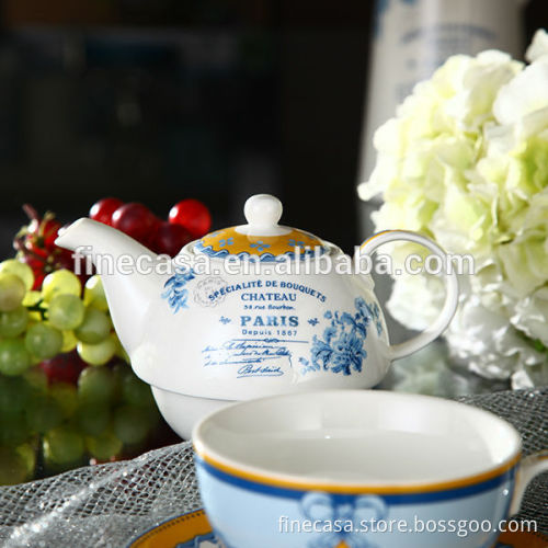 Elegant Fine New Bone China Tea Pot
